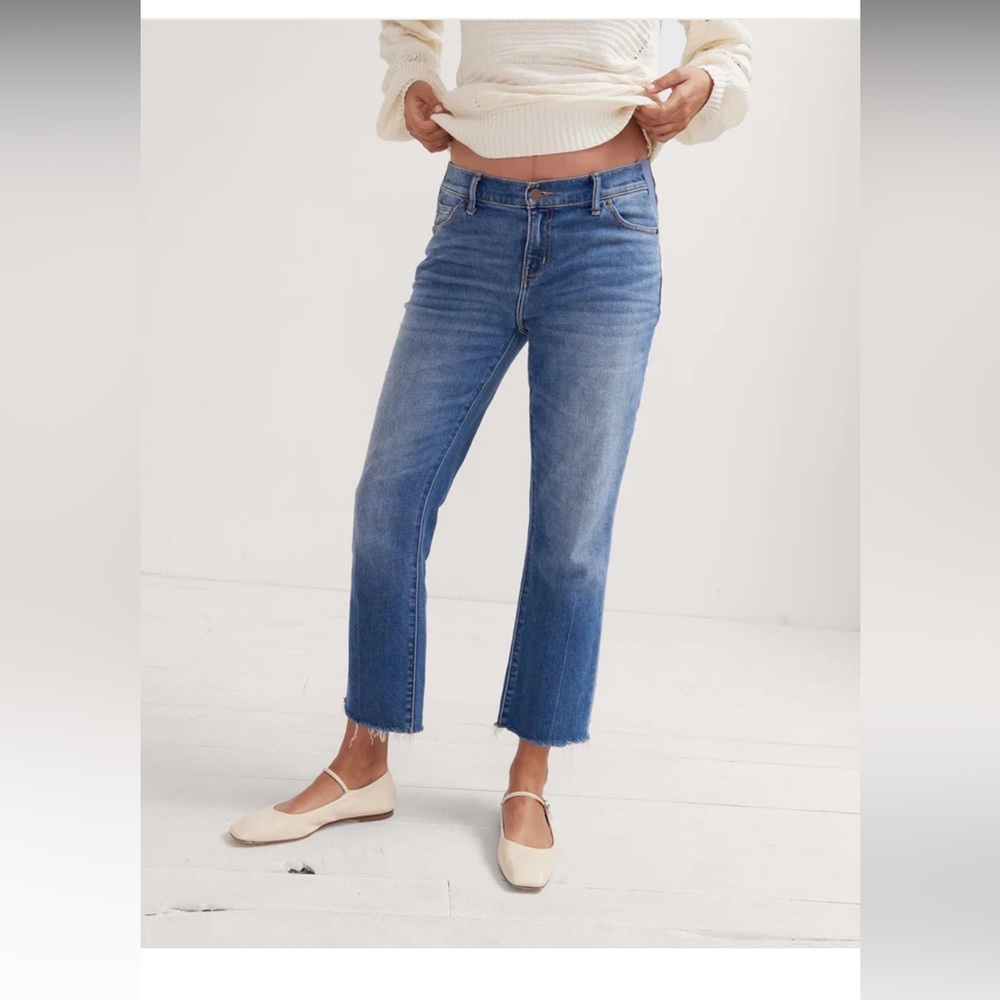 Hatch The Crop Maternity Jeans - Like New, Removed Tags, Worn Maybe 1-2 Times